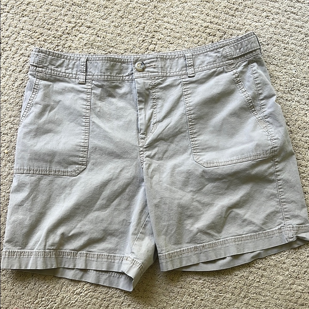 Dockers Light Khaki 14 Relaxed Fit Cotton Blend